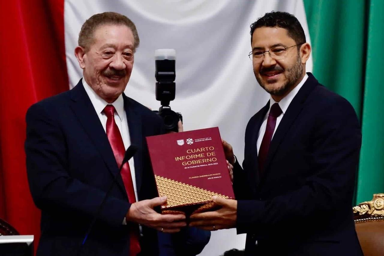 Entrega Martí Batres el Cuarto Informe de Gobierno de Claudia Sheinbaum