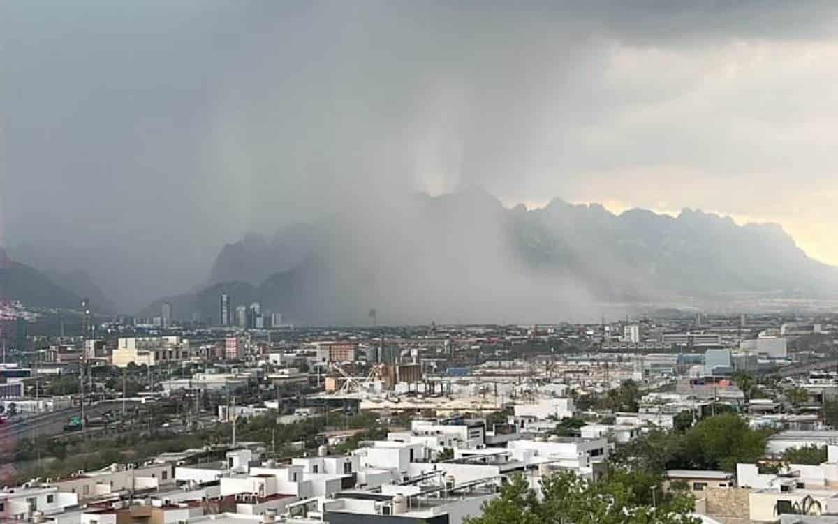 ¡Atención! Habrá lluvias fuertes el fin de semana en Nuevo León