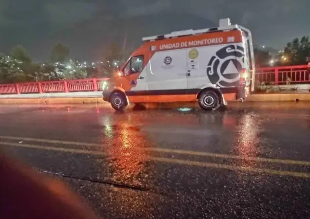Lluvias en área metropolitana de Monterrey  dejan solo encharcamientos