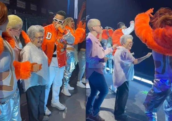 VIDEO: Abuelita se enciende al perrear con Daddy Yankee