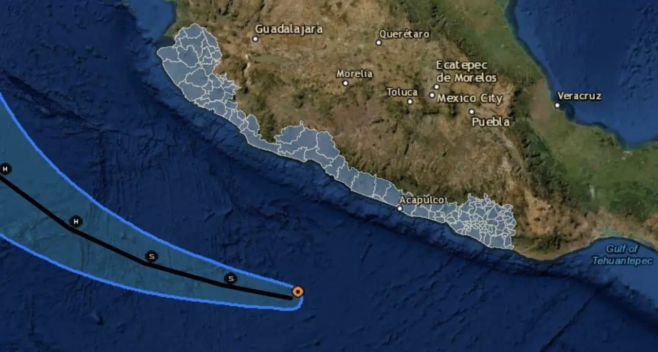 Tormenta Kay sigue su paso y provocará lluvias en 13 estados