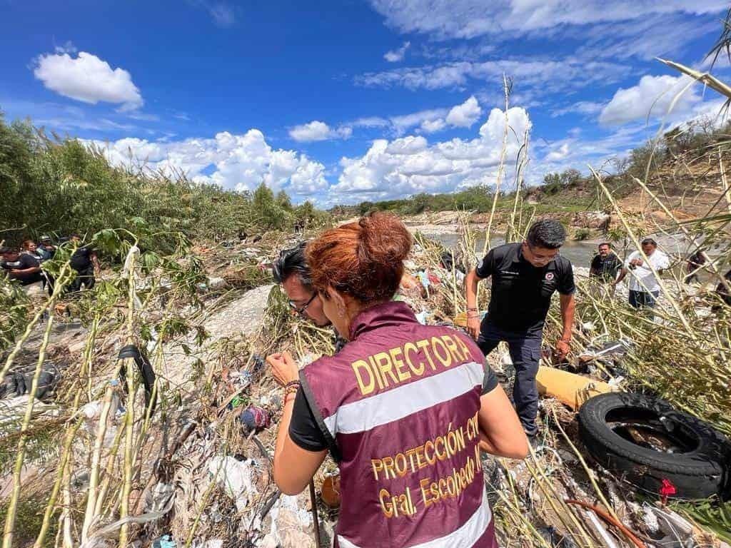 Encuentran cuerpo en río Pesquería