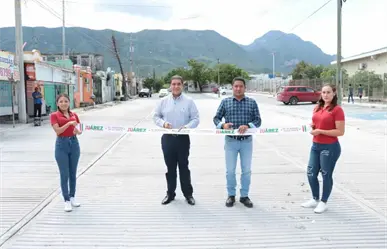 Repavimenta Paco Treviño con concreto hidráulico resistente a lluvias