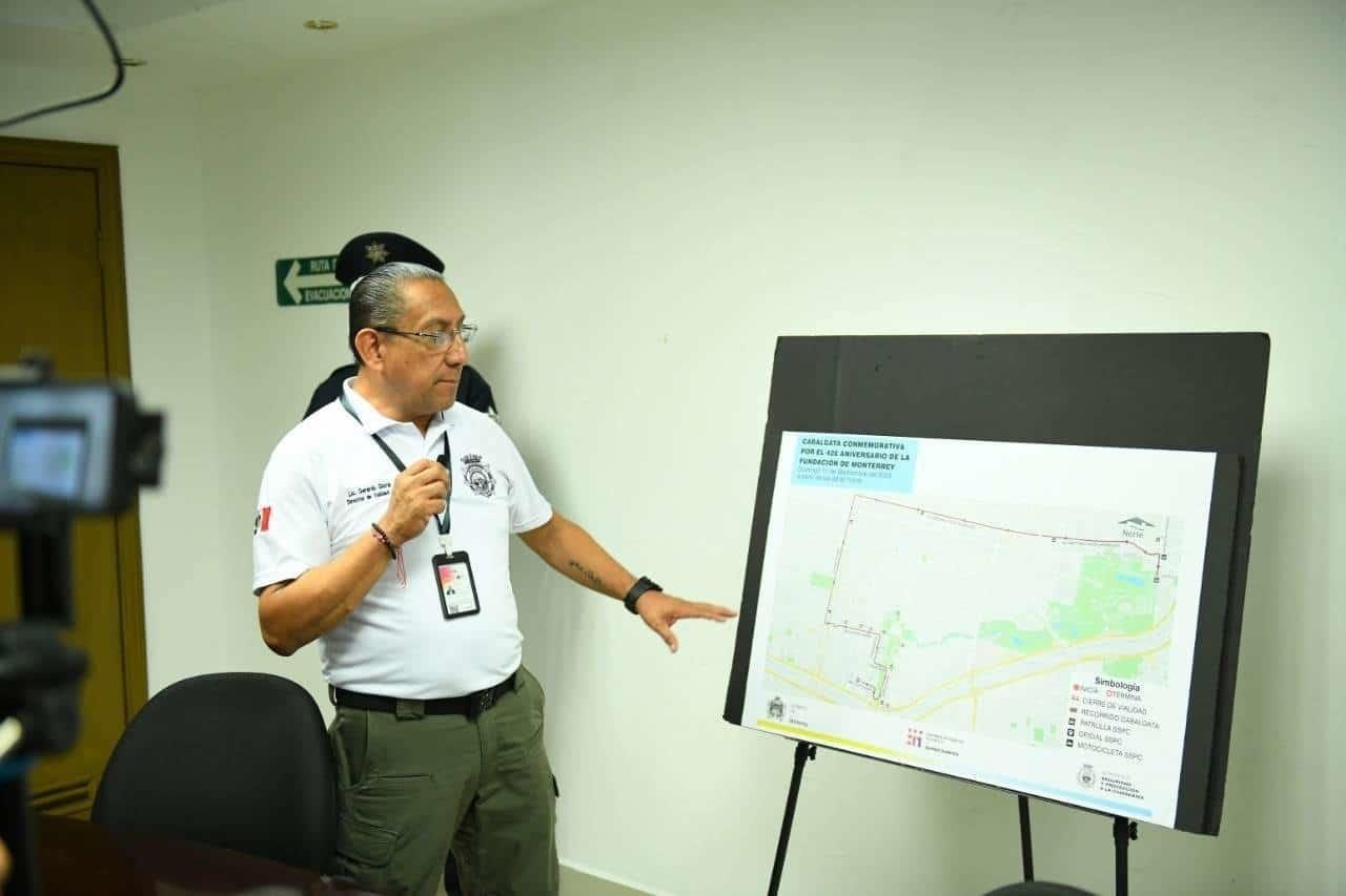 Alistan cierres viales por celebración de Fundación de Monterrey
