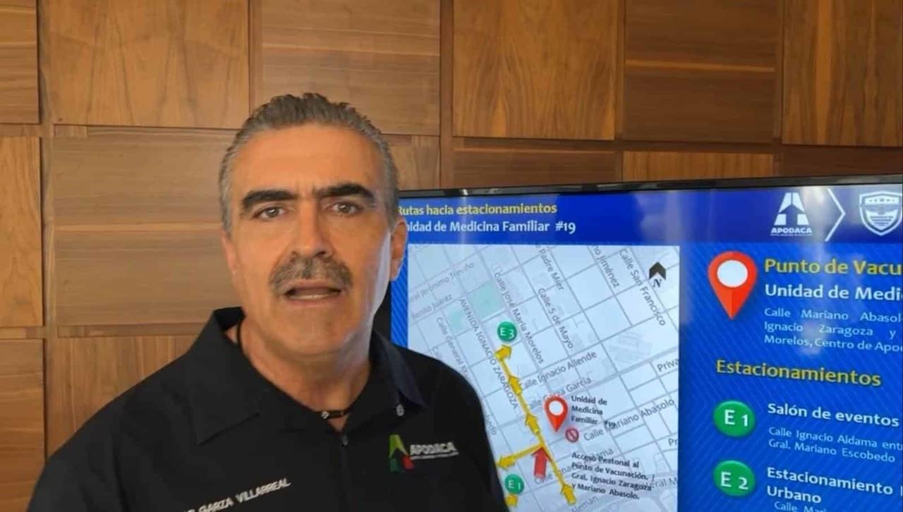 Apodaca implementa su operativo de seguridad en vacunación antiCOVID