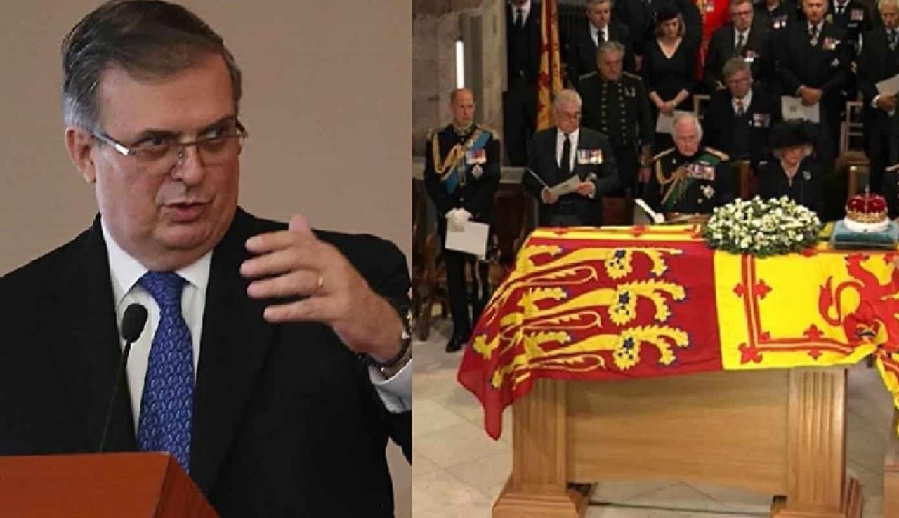 Enviará AMLO a Marcelo Ebrard a funeral de la reina Isabel II