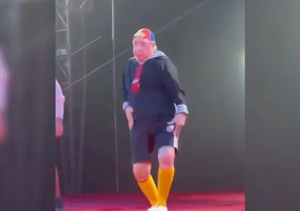 ¡A sus 78 años! Carlos Villagrán sale bailando reguetón y lo critican