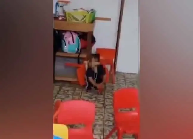 Madre de familia denuncia maltrato en guardería, ¡amarraron a su hijo!