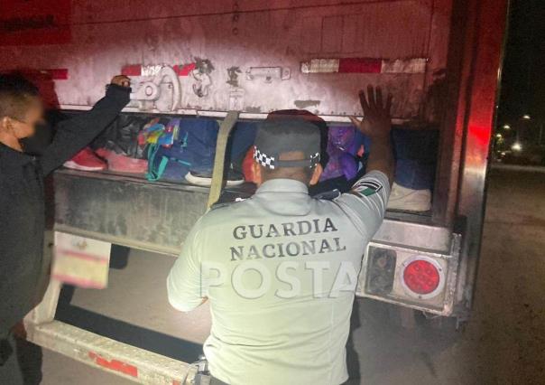 Rescata Guardia Nacional a 121 indocumentados