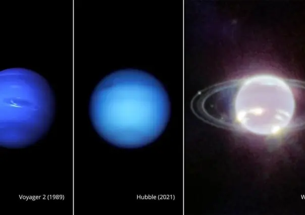 NASA impresiona con fotos de Neptuno tomadas por el James Webb