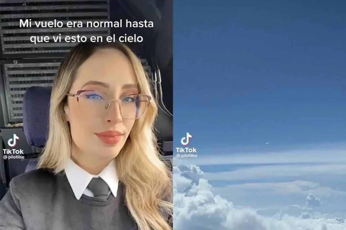VIDEO: Captan supuesto ovni y lo muestran en video de TikTok