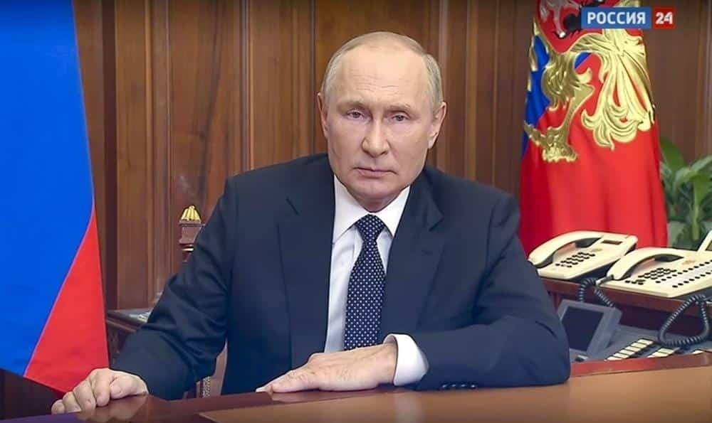 Ordena Putin movilizar a 300 mil rusos ante contraofensiva de Ucrania