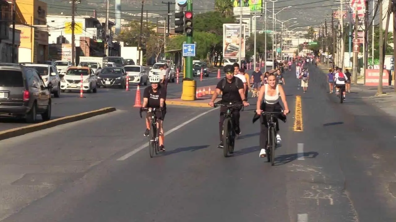 Impulsan paseos familiares con la Rodada Naranja en Santa Catarina