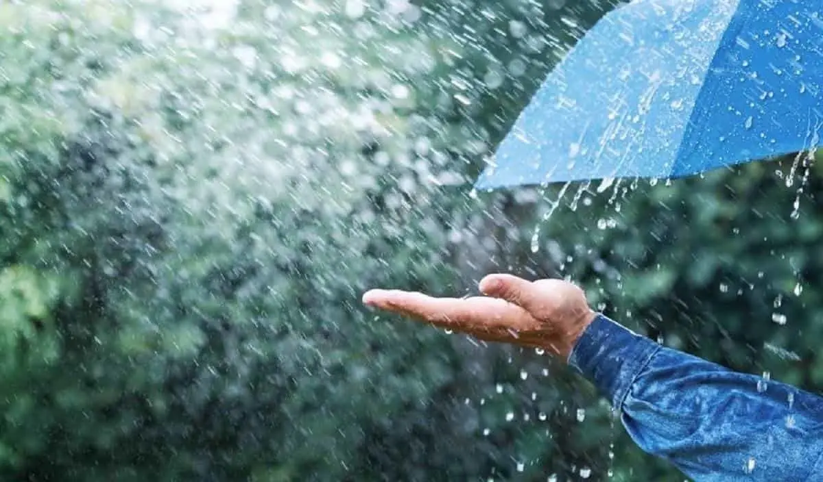 VIDEO: Se registra fuerte lluvia en Los Ramones, Nuevo León