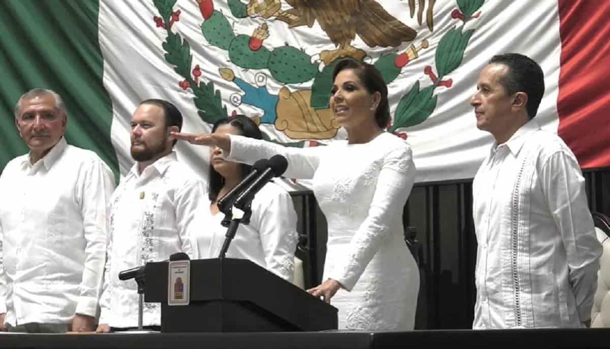 Asume Mara Lezama la gubernatura de Quintana Roo