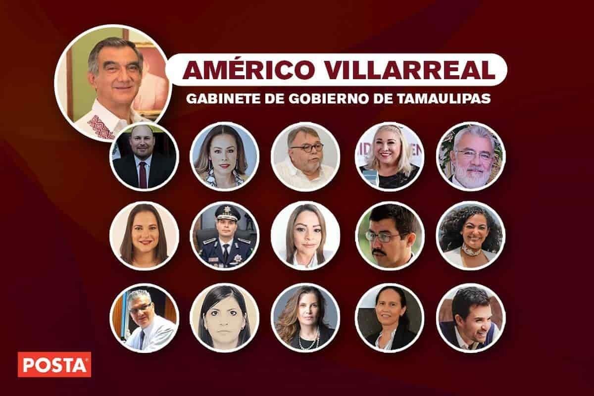 Presenta Américo Villarreal Anaya a su gabinete