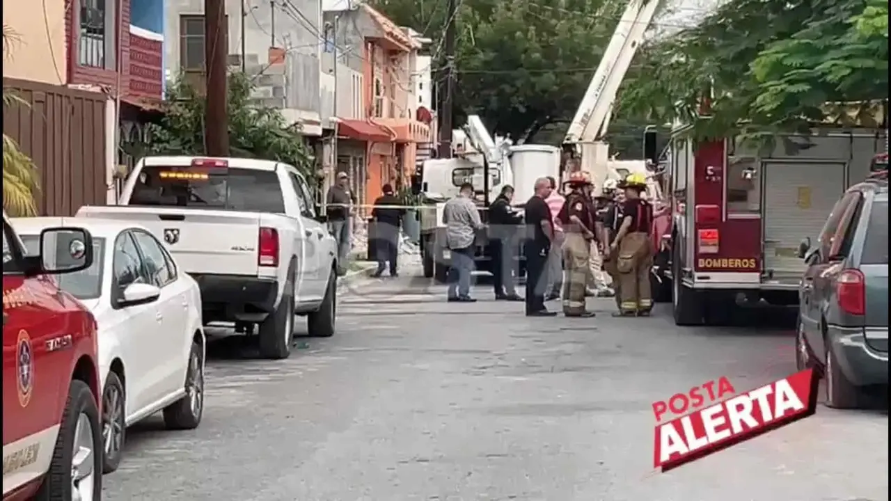 Sufre trabajador descarga eléctrica en Monterrey