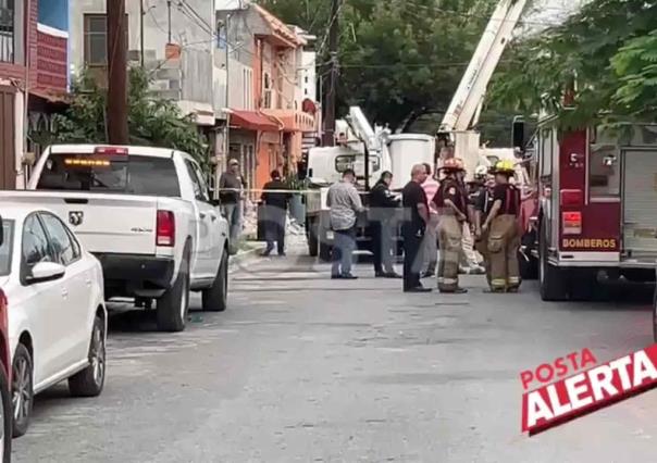 Sufre trabajador descarga eléctrica en Monterrey
