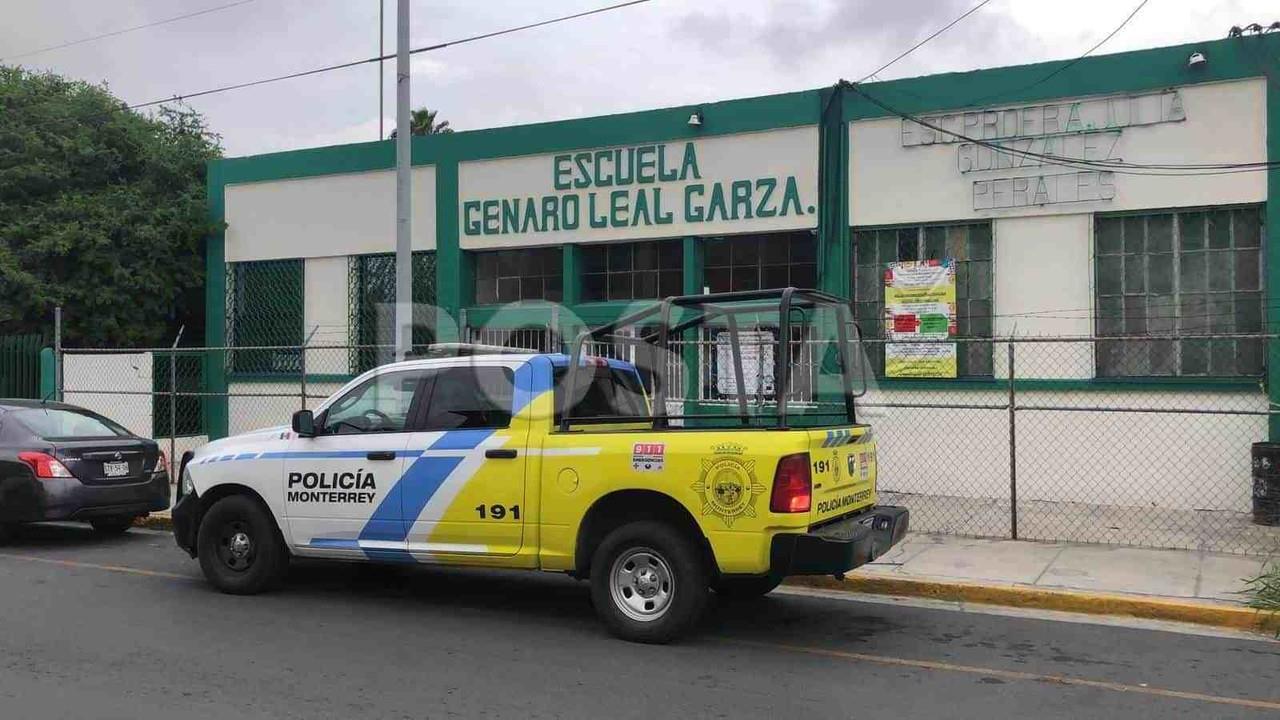 Suspende clases escuela por daños y robo de caja de fusibles en Monterrey