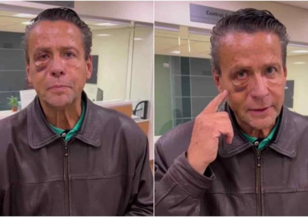 Operan a Alfredo Adame de las lesiones en el ojo derecho
