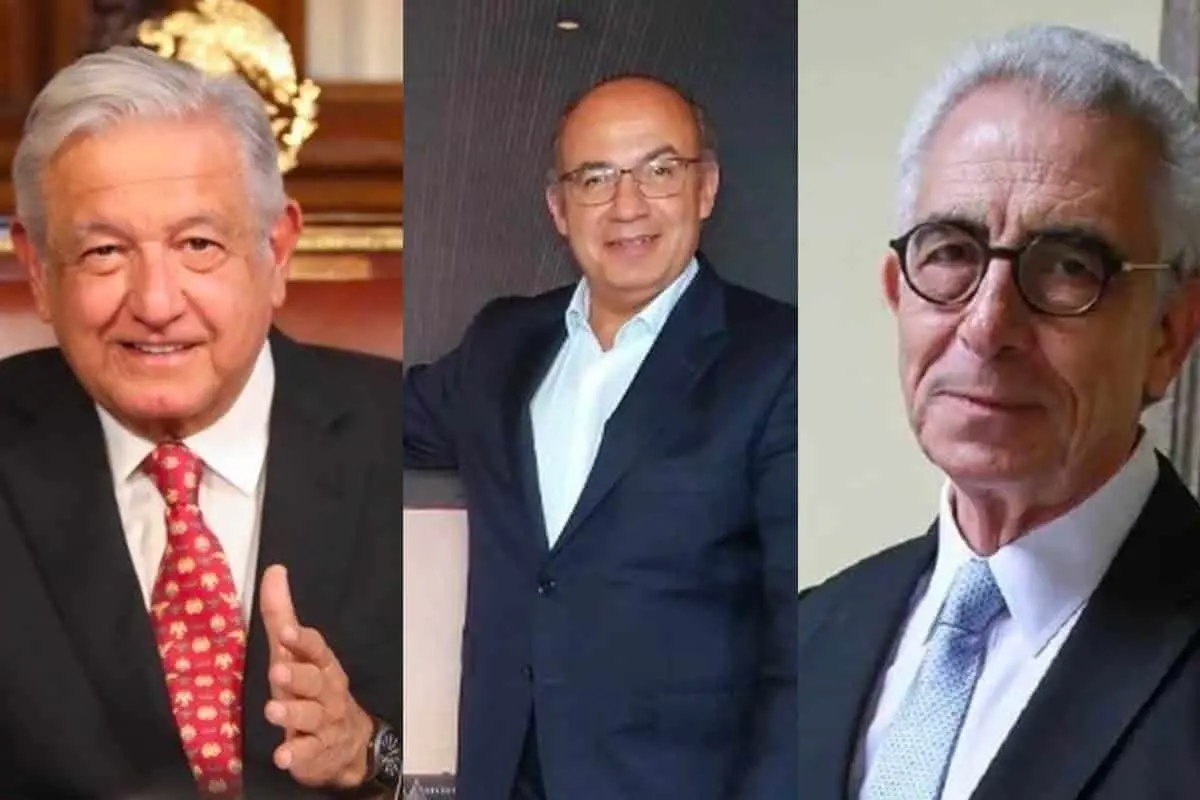 AMLO califica como peleles y títeres a expresidentes Calderón y Zedillo