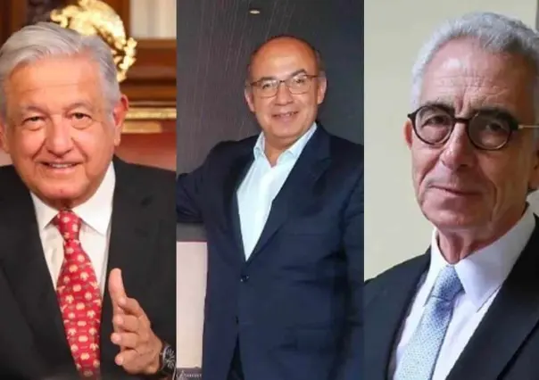 AMLO califica como peleles y títeres a expresidentes Calderón y Zedillo