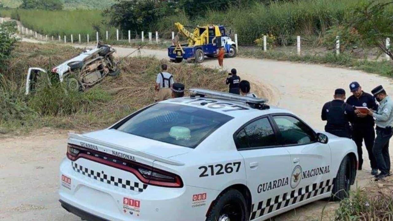 Migrantes mueren en accidente en Chiapas