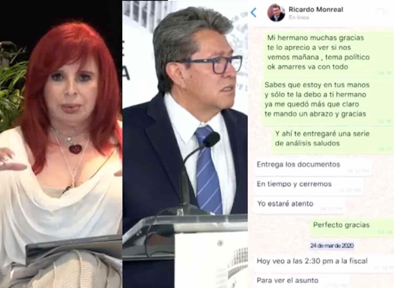 Layda Sansores acusa a Ricardo Monreal de pactar con Alito Moreno