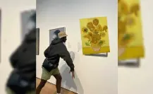 “Lo voy a vengar Mr Van Gogh”: Lil Nas X lanza “girasoles” a cuadro de sopa