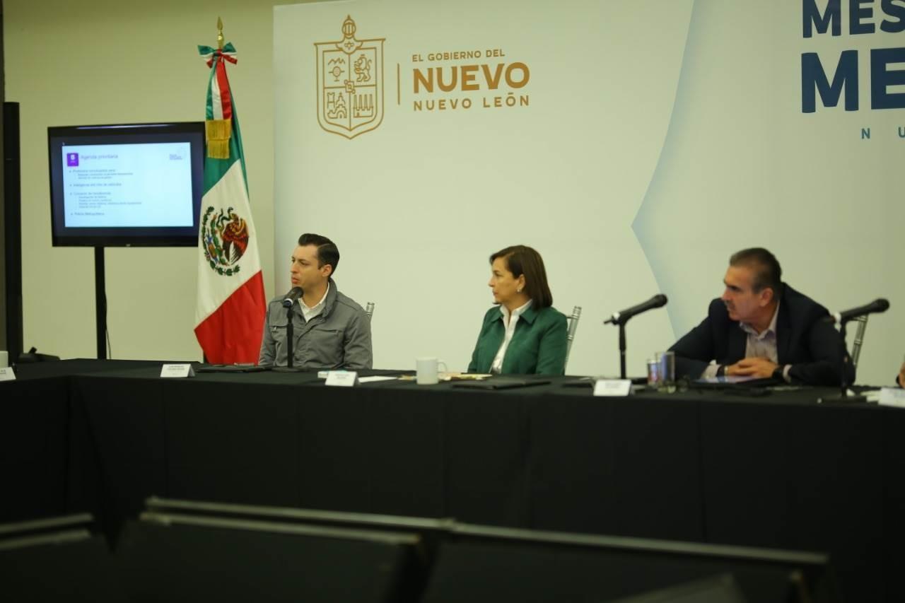 Colosio propone Comisión de Seguridad en mesa Metropolitana