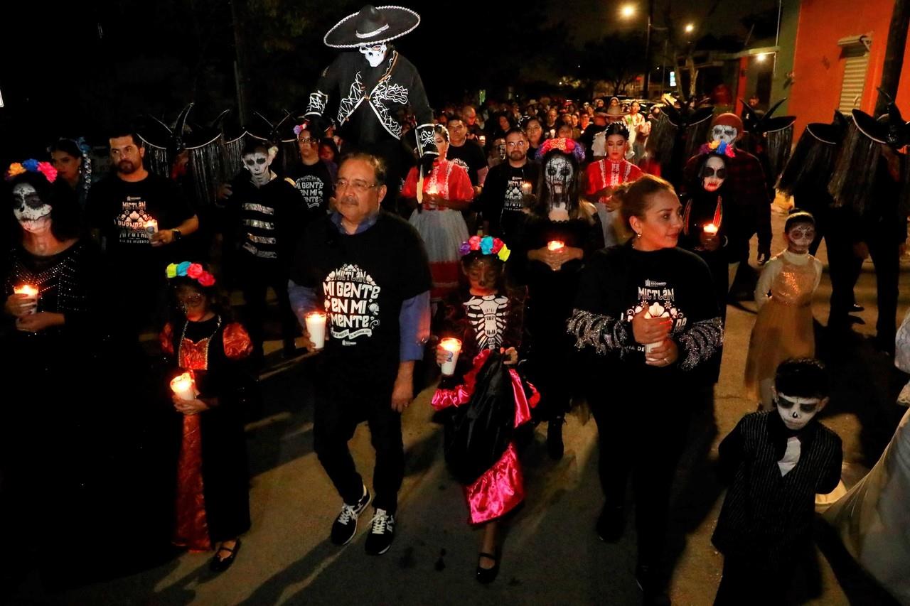 Concluye Festival Mictlán en Escobedo, celebración por el Día de Muertos