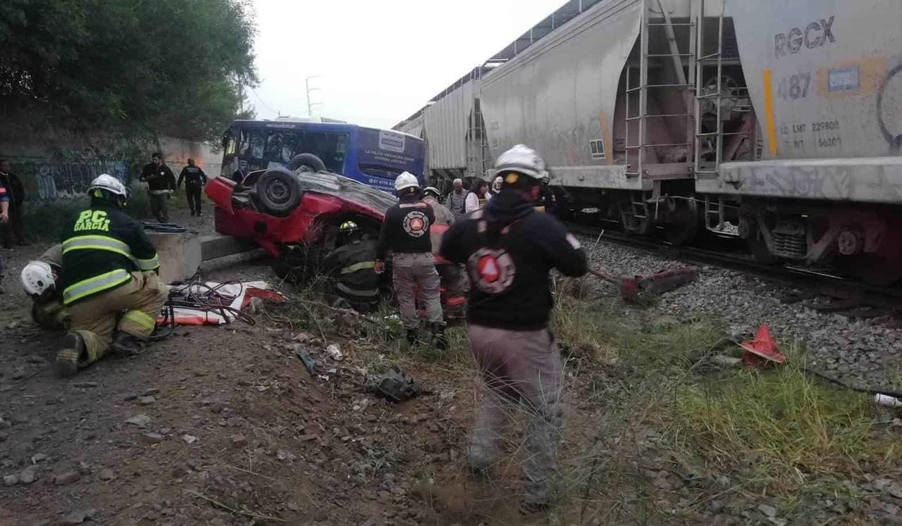 Protección Civil llama a respetar señalamientos en cruces ferroviarios