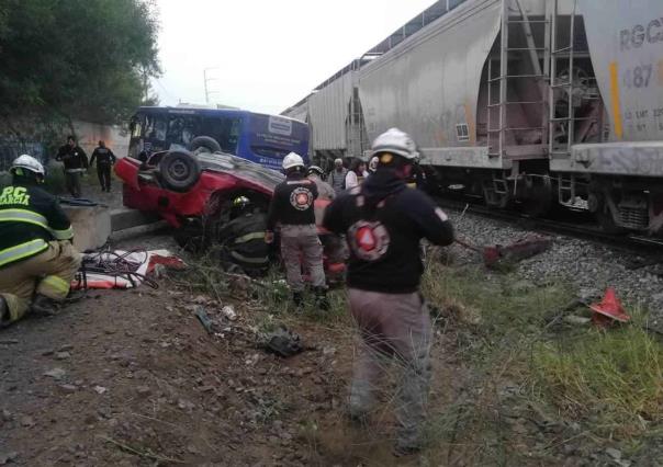 Protección Civil llama a respetar señalamientos en cruces ferroviarios