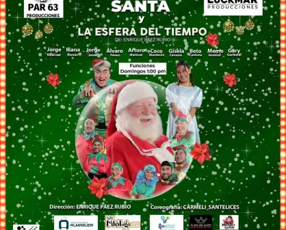 ¡Viaja en el tiempo esta Navidad con Santa!