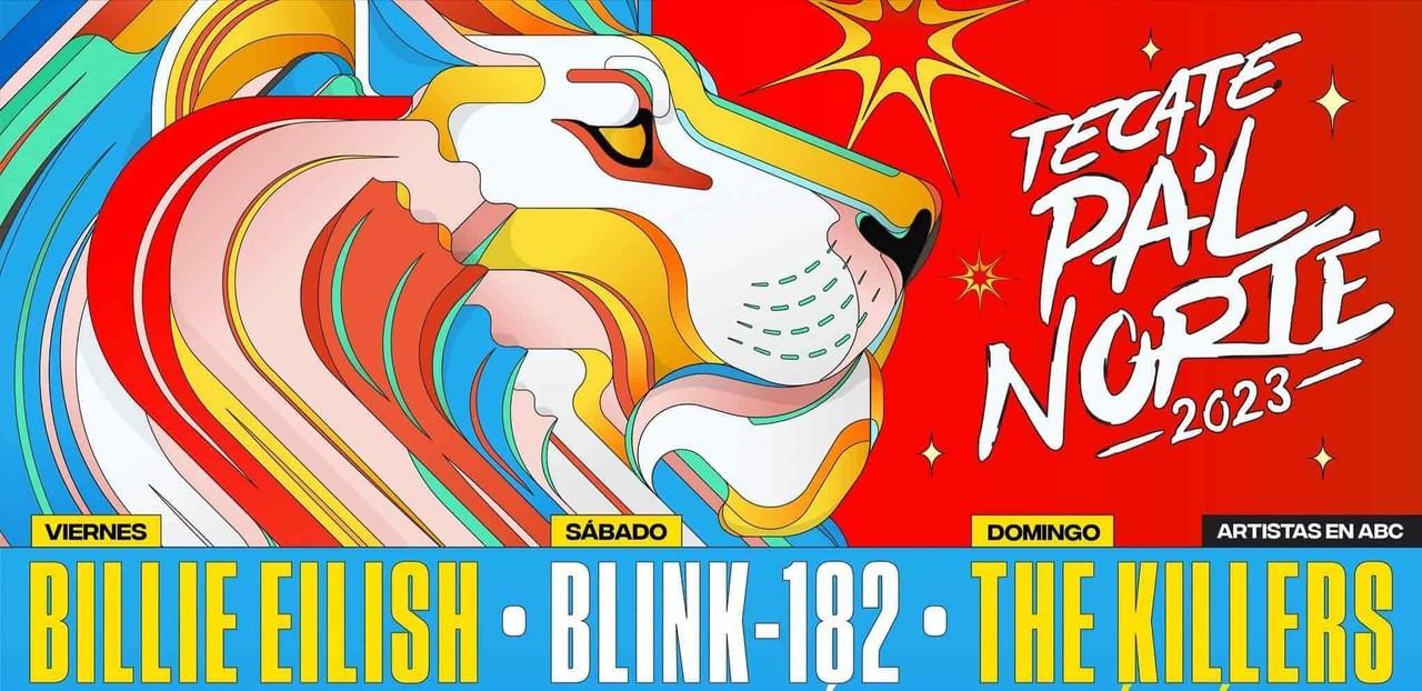 Revelan lineup por día del Pal Norte 2023