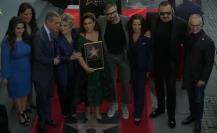 Recibe Angélica Vale su estrella en el Paseo de la Fama de Hollywood
