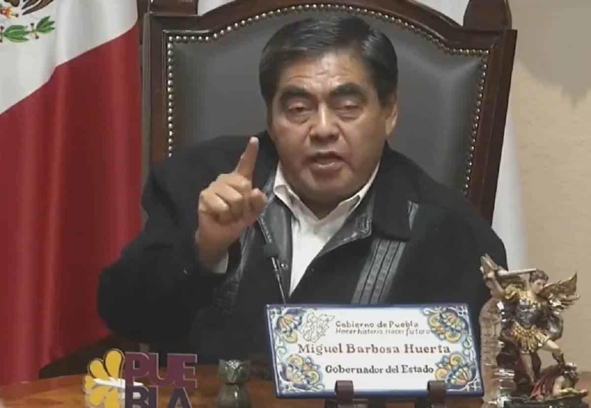 Miguel Barbosa llama a realizar gran marcha en apoyo y defensa de la 4T