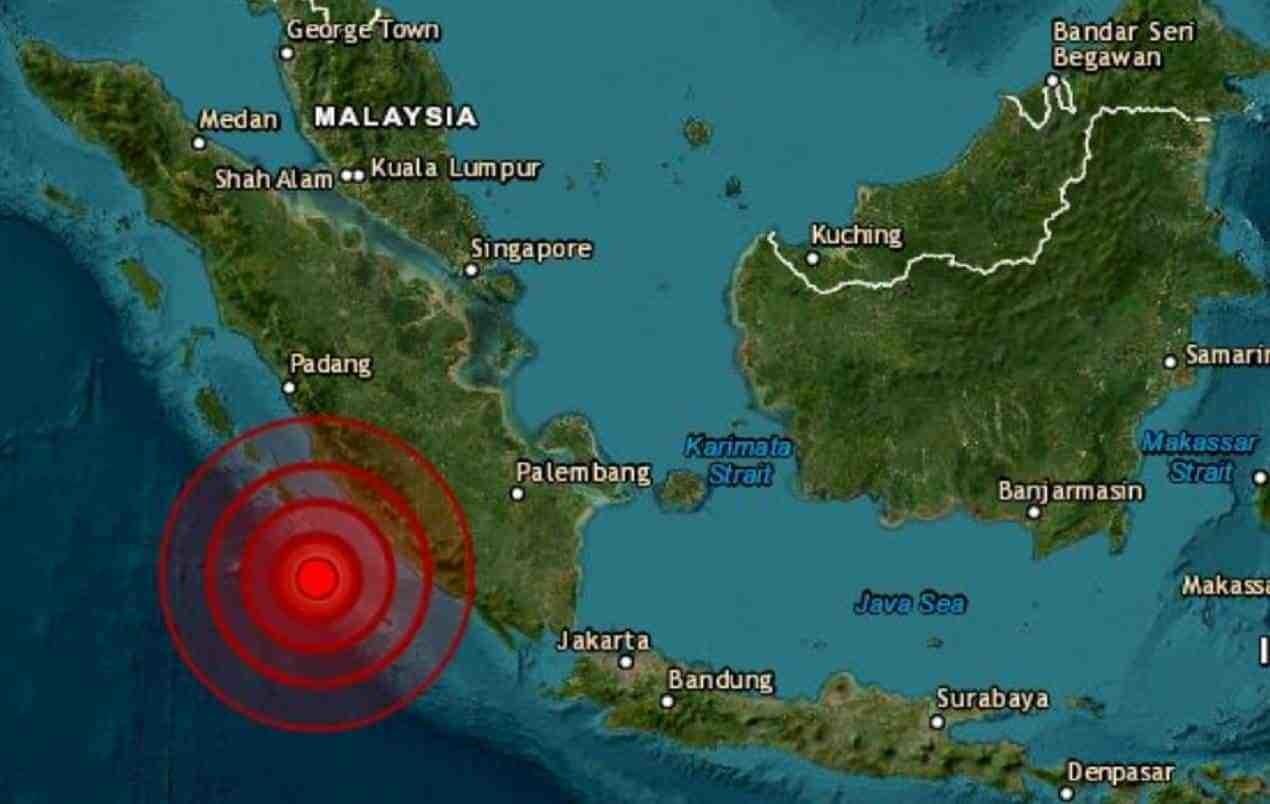 Sacude sismo de magnitud 6.9 a Indonesia