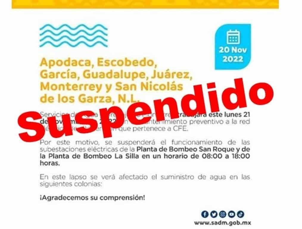 Agua y Drenaje anuncia que sí habrá agua en todos los municipios