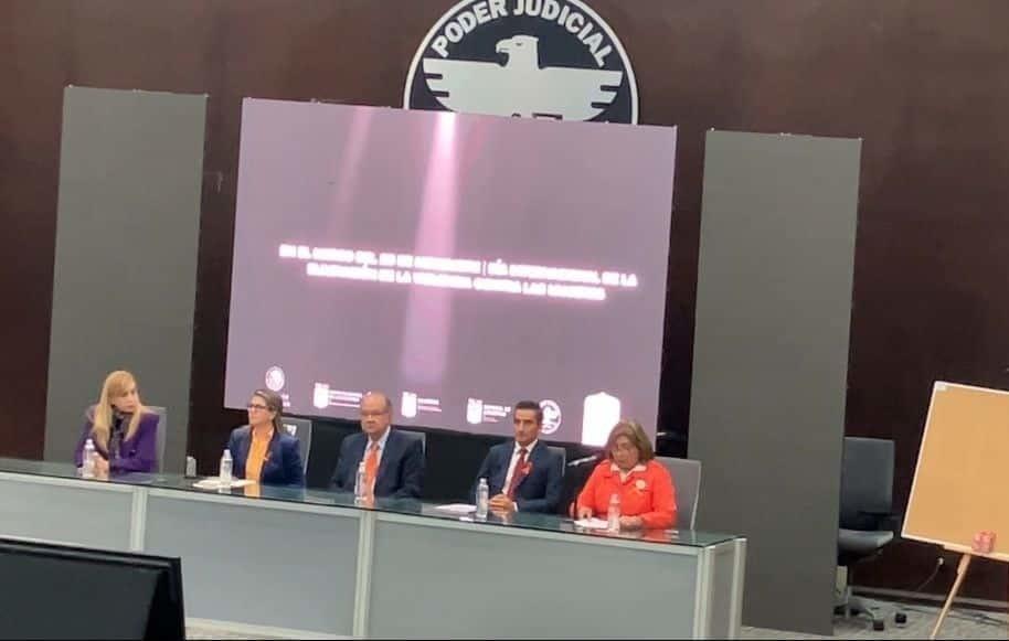 Encabeza Poder Judicial conferencia para erradicar violencia contra mujeres