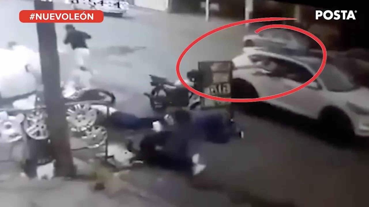 Filtran video de ataque a ministerial en Monterrey