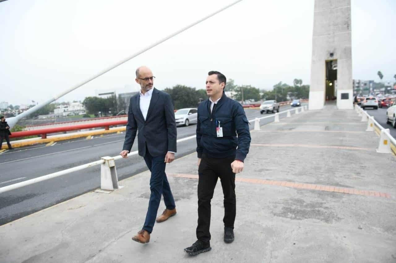 Le dan Monterrey y San Pedro manita de gato al Puente Atirantado