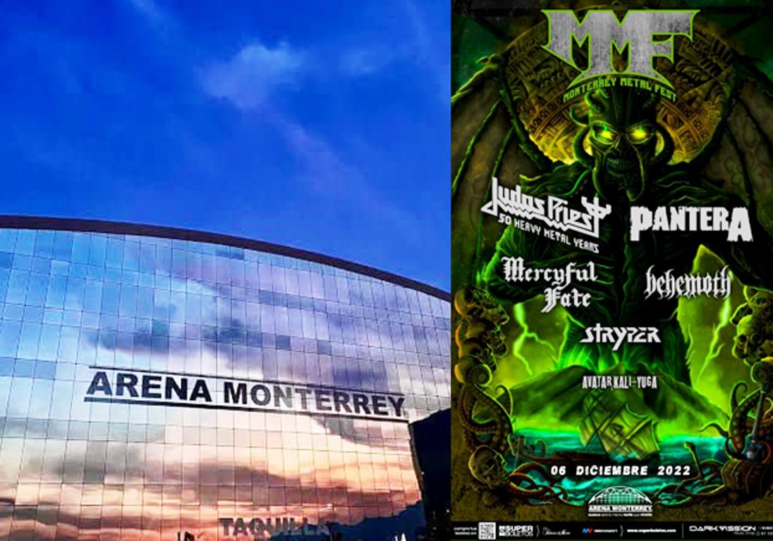 Monterrey Metal 2022 que se llevará a cabo el 6 de diciembre.