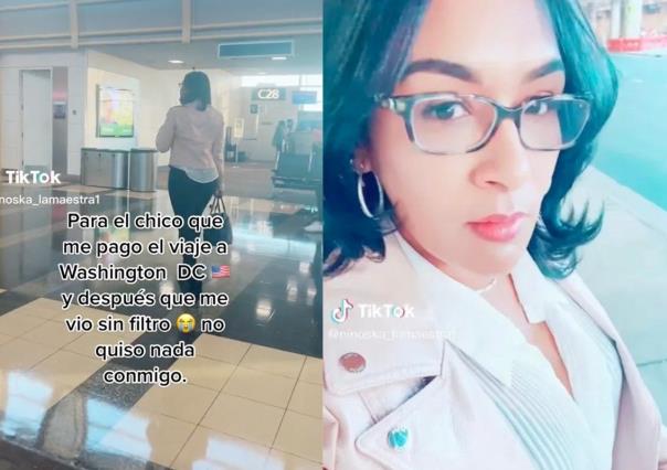 Hombre rechaza a su novia por internet tras verla sin filtros