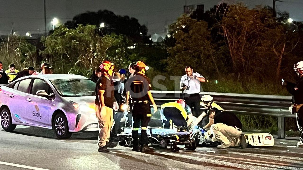 Un hombre sobrevivió tras ser atropellado en Constitución. FOTO. Raymundo Elizalde