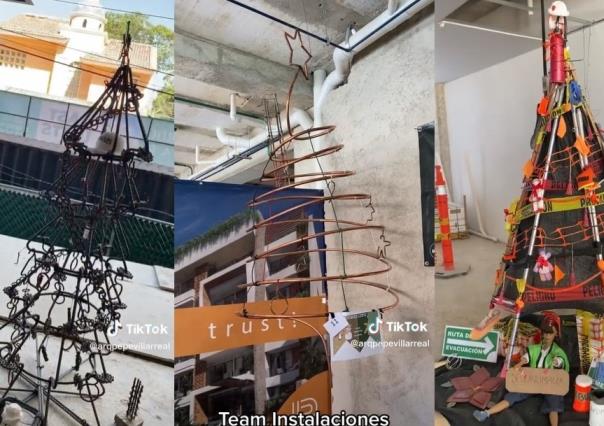 Así fue el concurso de Navidad entre albañiles, conoce las obras que realizaron