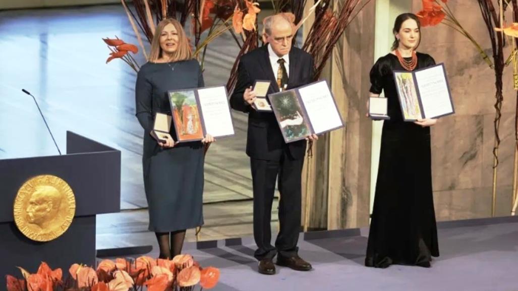 Denuncian ganadores de Nobel de la Paz la guerra en Ucrania