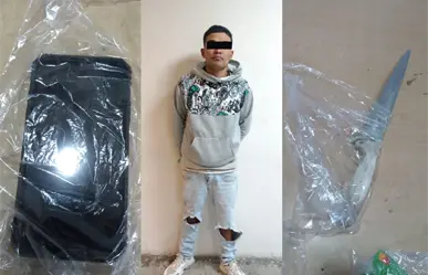 Asaltante es detenido en García