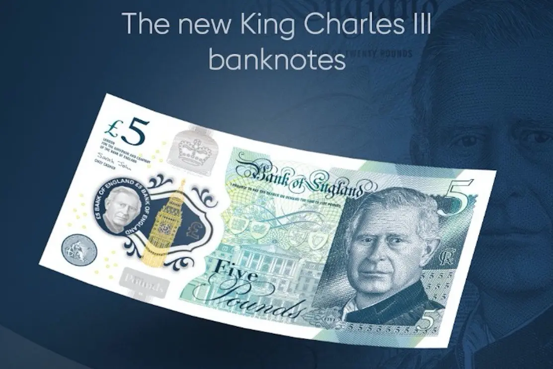 Inglaterra presenta nuevos billetes con cara de Carlos III