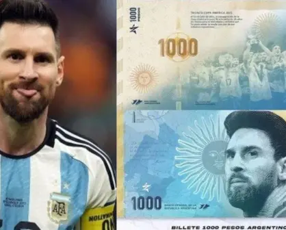 PRUEBA: ¿Lionel Messi estará en el billete de 1000 pesos en Argentina?
